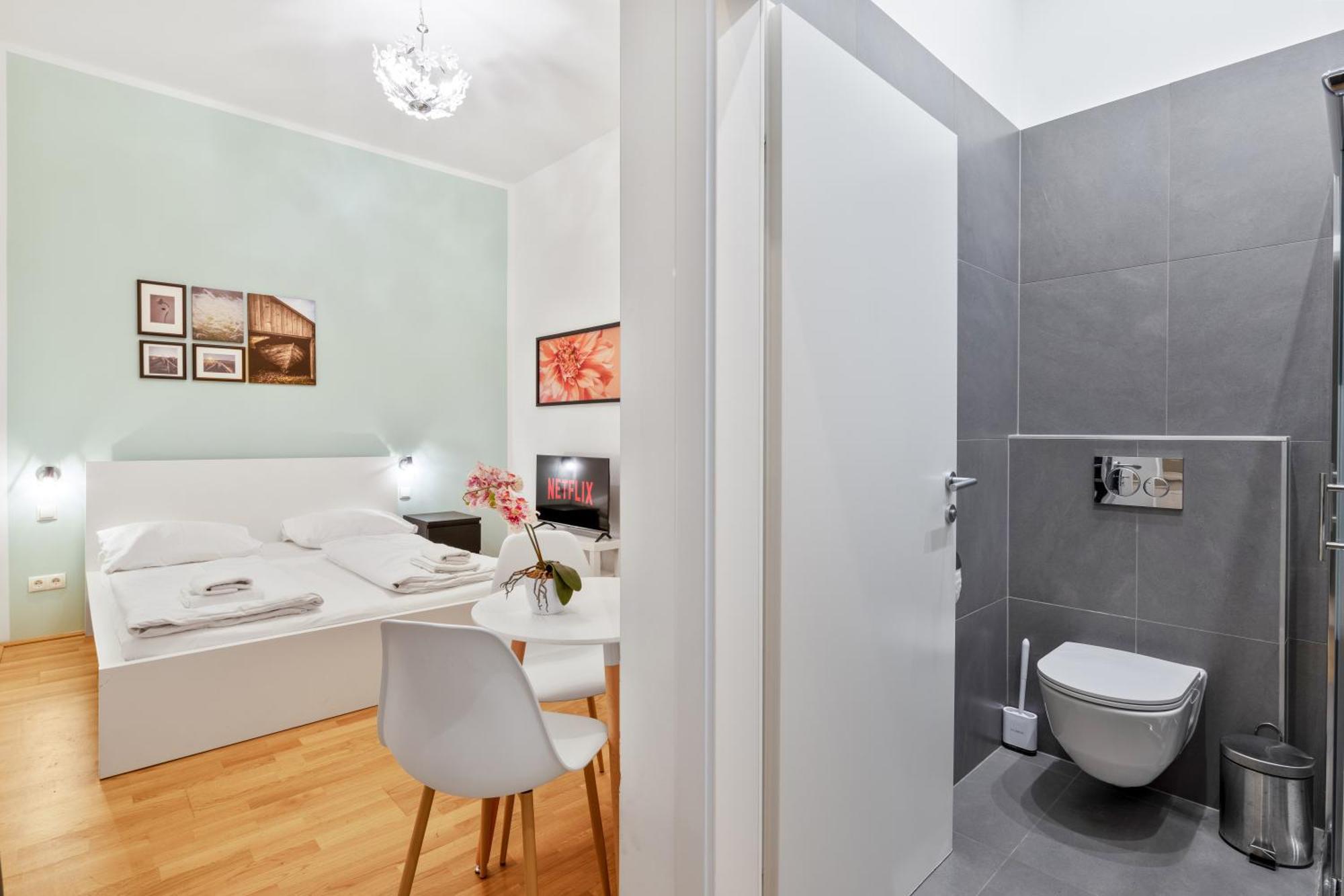 522 Mbits Wifi Air Con Free Parking Apartment Виена Екстериор снимка